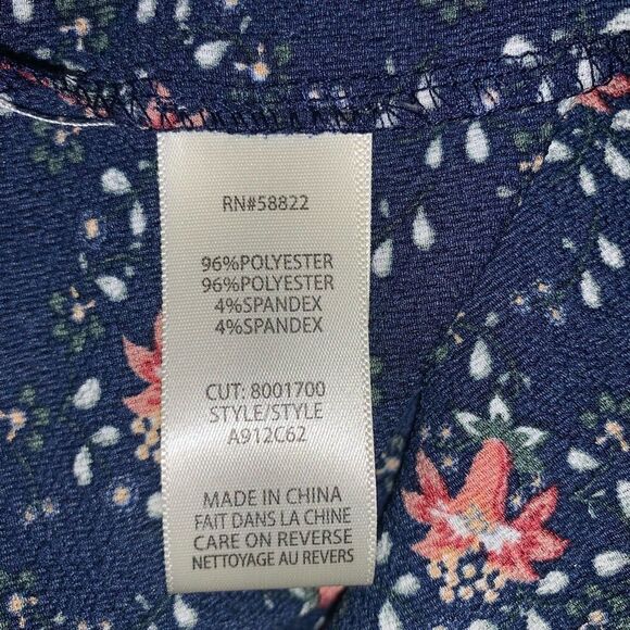 Max Studio Floral Drop Waist Babydoll Mini Dress - Picture 6 of 7